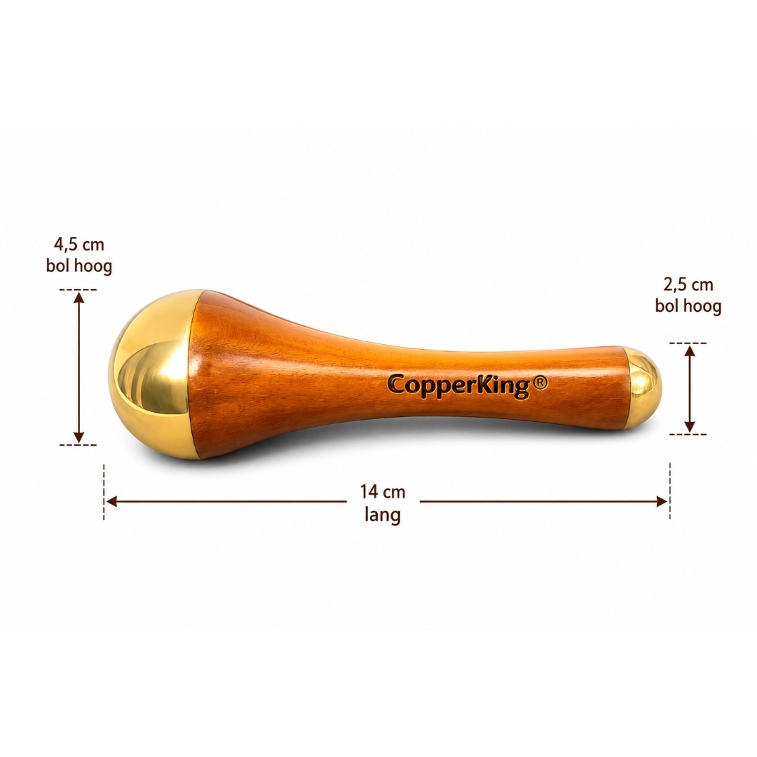 Dual Kansa wand met koper voor het gezicht (2-in-1, CopperKing) - Afbeelding 3