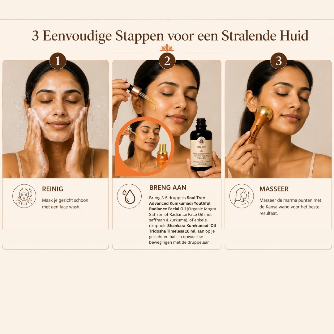 Dual Kansa wand met koper voor het gezicht (2-in-1, CopperKing) - Afbeelding 5