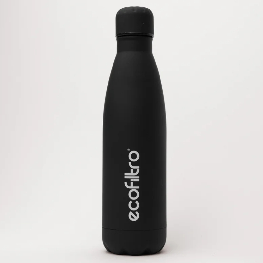 Ecofiltro geïsoleerde fles zwart – 500 ml