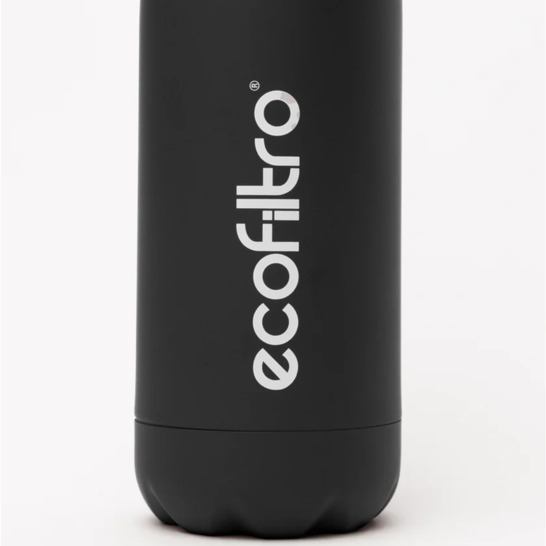 Ecofiltro geïsoleerde fles zwart – 500 ml - Afbeelding 2